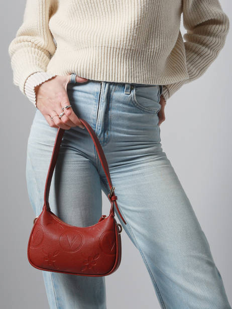 Sac Porté épaule Samba Re Valentino Rouge samba re VBS8ZG13 vue secondaire 1