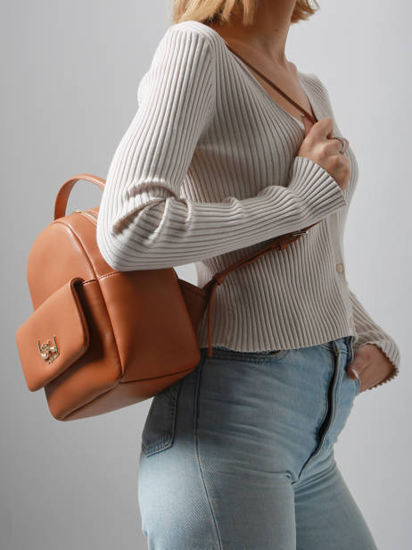 Sac à Dos By byblos Marron amina BS57B03 vue secondaire 1