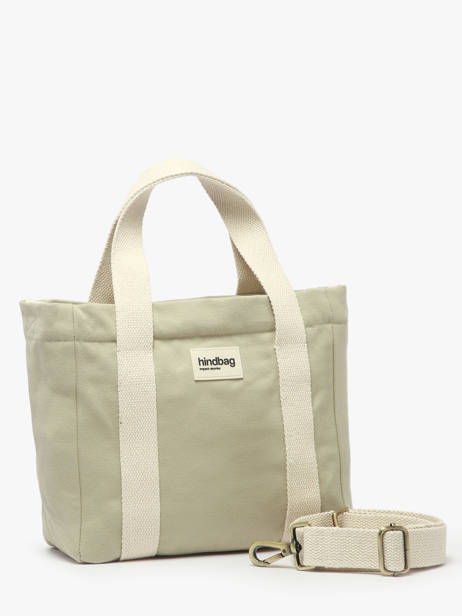 Sac Porté Main Best Seller Coton Hindbag Vert best seller LOUISE vue secondaire 2