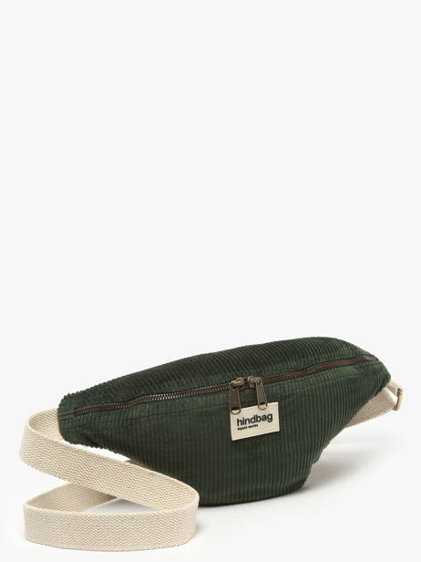 Belt Bag Hindbag Green velours V other view 1