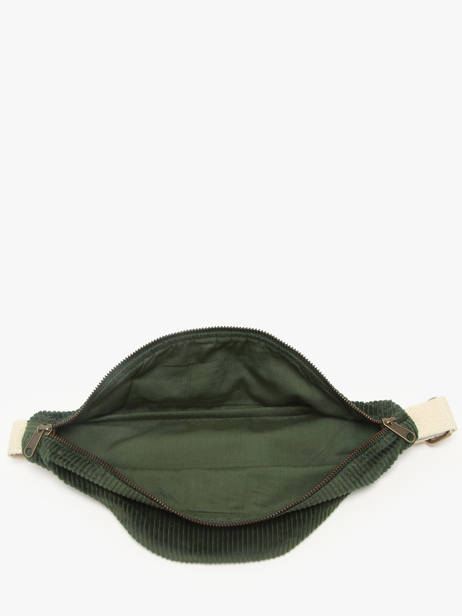 Belt Bag Hindbag Green velours V other view 2