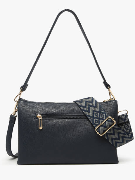 Sac Bandoulière New Grain Miniprix Bleu new grain F6936 vue secondaire 2