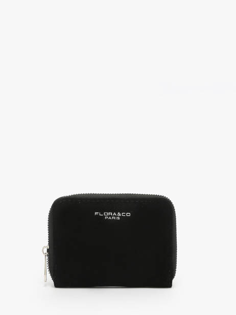 Coin Purse Miniprix Black velvet F8809