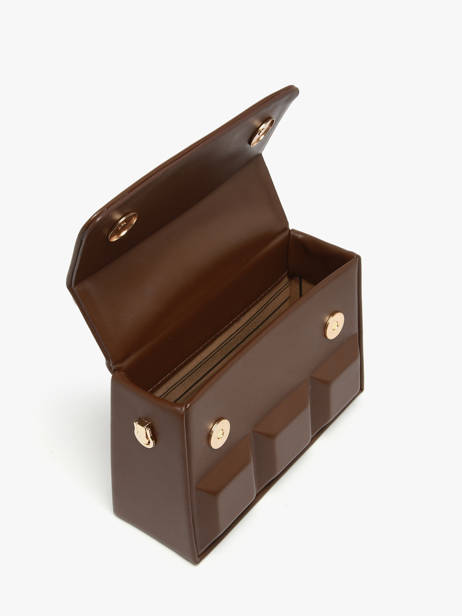 Sac Bandoulière City Miniprix Marron city YL26001 vue secondaire 1