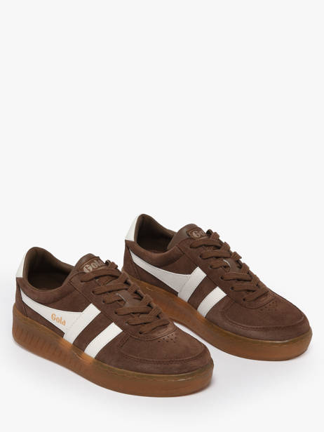 Sneakers Grandslam In Leather Gola Brown women CLA589 other view 1