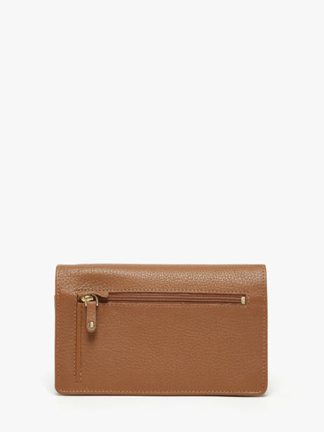 Portefeuille Caviar Cuir Crinkles Marron caviar 14001 vue secondaire 3