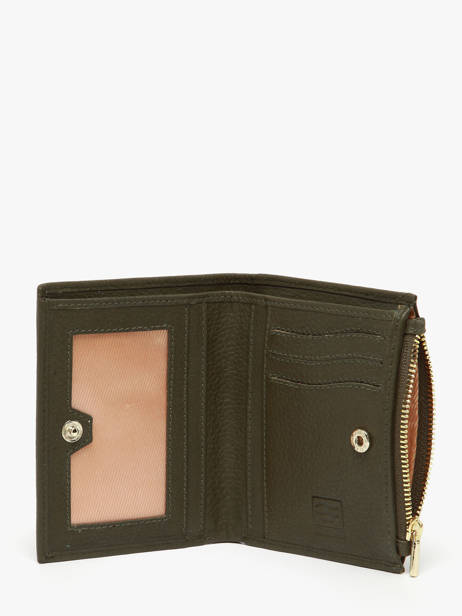 Portefeuille Caviar Cuir Crinkles Vert caviar 14269 vue secondaire 1