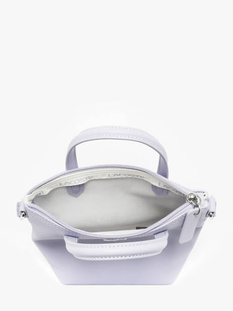 Shoulder Bag L.12.12 Concept Lacoste Violet l.12.12 concept NF2609PK other view 2