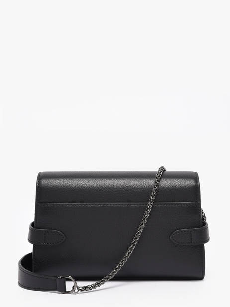 Sac Bandoulière Emily Cuir Le tanneur Noir emily TEMI1056 vue secondaire 3