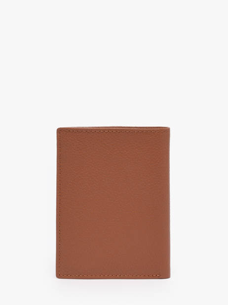 Wallet Leather Le tanneur Brown charles TCHA3311 other view 3