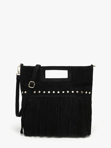 Shoulder Bag Velvet Milano Black velvet VE25091