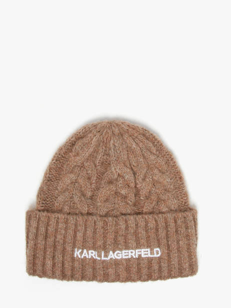 Beanie Karl lagerfeld Brown k essential A4W33012