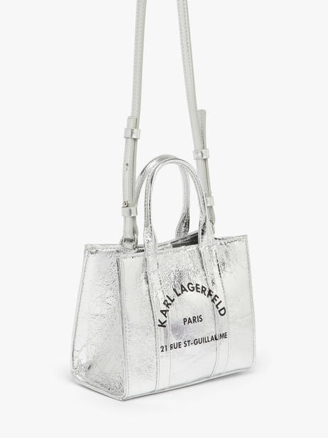 Sac Bandoulière Rsg Karl lagerfeld Argent rsg A4W50059 vue secondaire 1