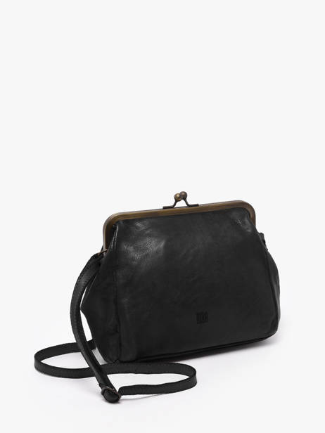 Cross Body Tas Heritage Leather Biba Black heritage BT22 other view 2