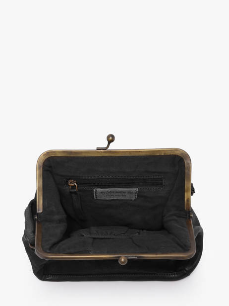 Cross Body Tas Heritage Leather Biba Black heritage BT22 other view 3