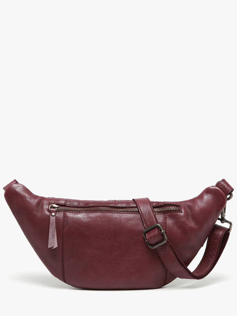 Sac Banane Heritage Cuir Biba Violet heritage HAK5L vue secondaire 3