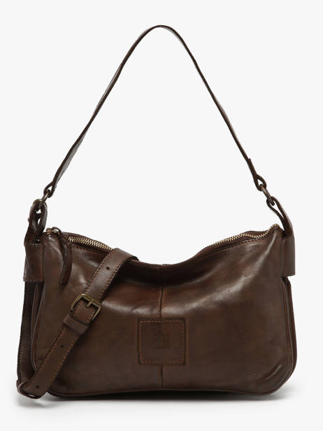 Shoulder Bag Heritage Leather Biba Brown heritage BT18