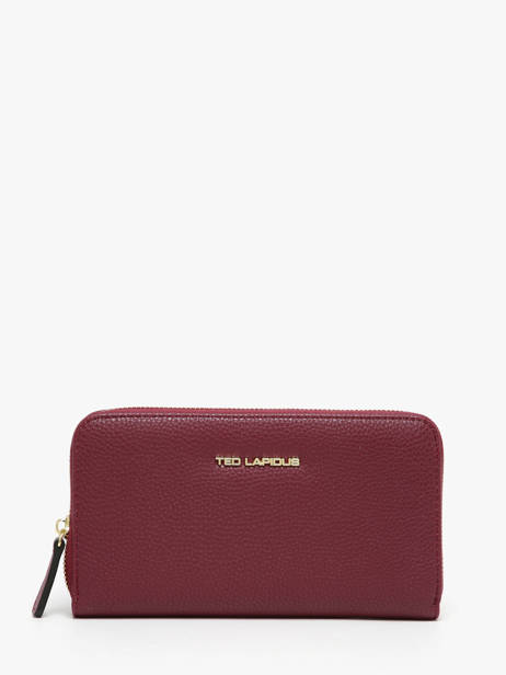 Wallet Ted lapidus Violet jara TLMQ1501