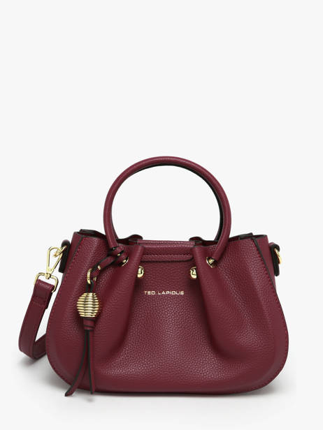 Sac Bandoulière Gretel Ted lapidus Violet gretel TLAU8923