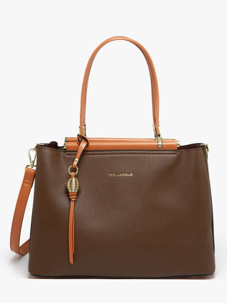 Medium Azalie Satchel Ted lapidus Brown azalie TLHF9584