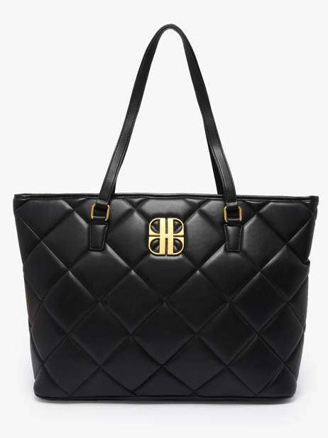 Quilted June Shoulder Bag Laurent david Black ld bags 887