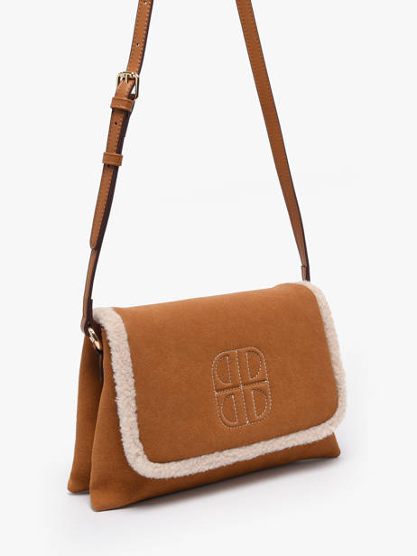 Sac Bandoulière Brit Laurent david Marron ld bags 885 vue secondaire 1