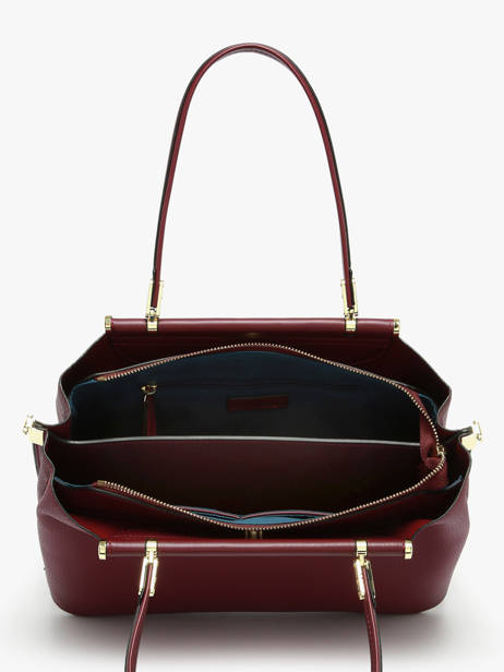 Medium Azalie Satchel Ted lapidus Violet azalie TLHF9584 other view 3