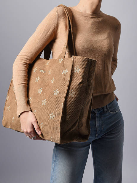 1 Compartment Shoulder Bag Roxy Brown back to school RJBP4936 other view 1