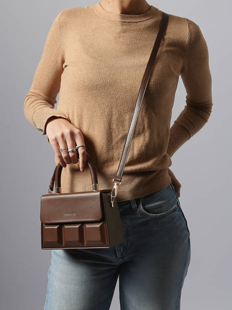 Shoulder Bag City Miniprix Brown city YL26001 other view 1