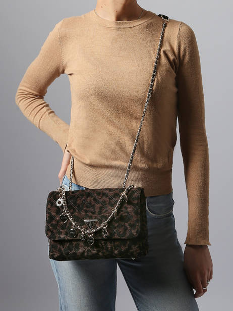 Crossbody Bag Giully Guess Brown giully LG967320 other view 1