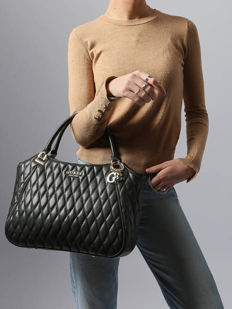 Shoulder Bag Valla Guess Black valla QG812222 other view 1