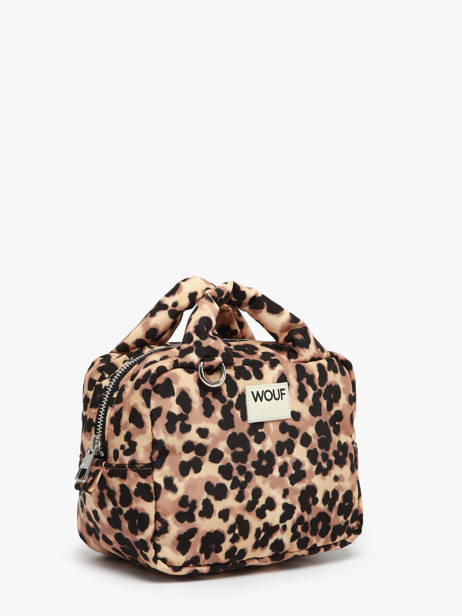 Toiletry Kit Wouf Brown feline TT250020 other view 1