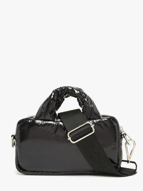 Crossbody Bag Glossy Recycled Polyester Wouf Black glossy BM250023 other view 3