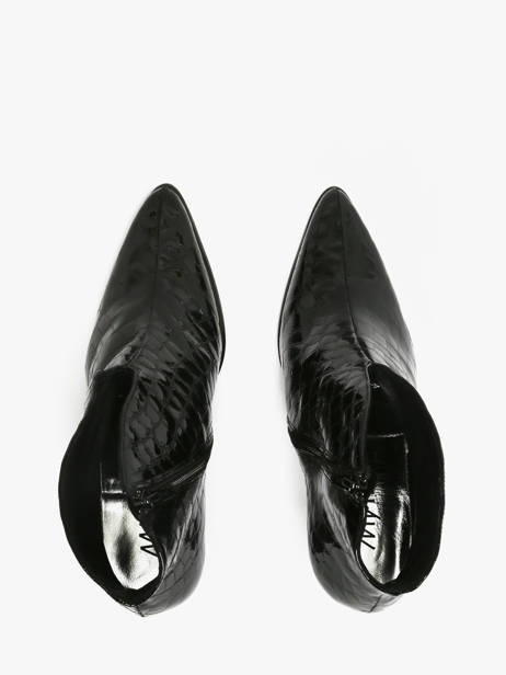 Heeled Formal Shoes In Leather Myma Black women 85009 other view 3