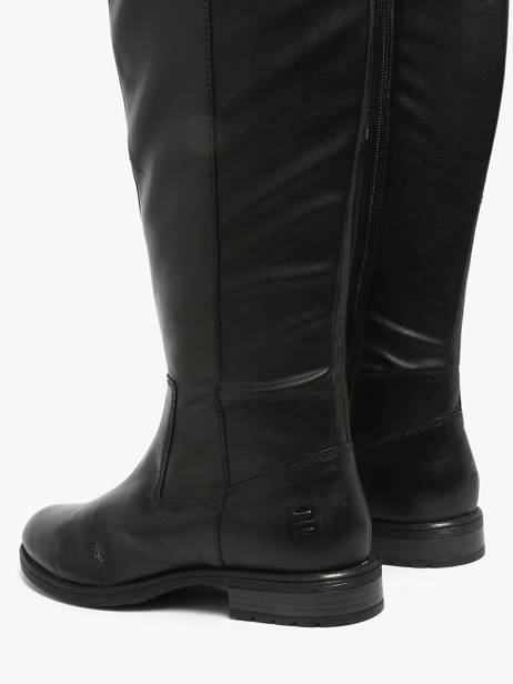 Boots In Leather Tt. bagatt Black women 40591010 other view 2
