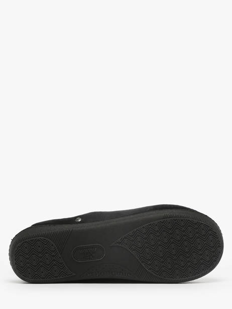 Slippers Isotoner Black women 97438 other view 4