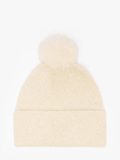Beanie Tommy hilfiger Beige th pom pom  AW17855 other view 2