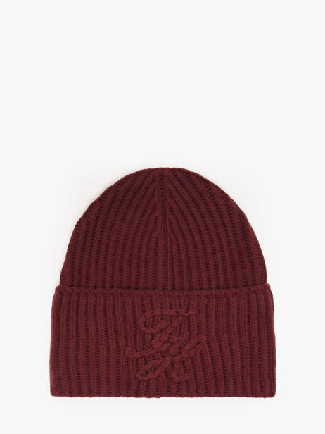 Beanie Tommy hilfiger Red elevated AW17779