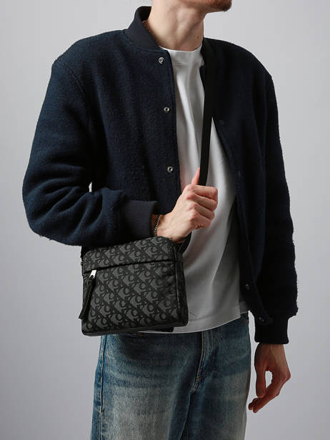 Shoulder Bag Unstructured Recycled Polyester Calvin klein jeans Black unstructured 4G3175G other view 1