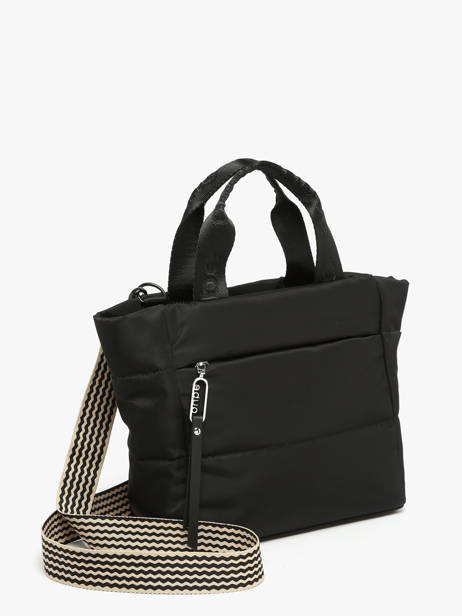 Ccrossbody Satchel Cumulus Nylon Aube Black cumulus 101CS04 other view 2