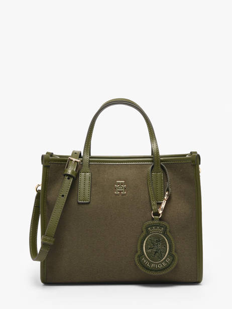 Satchel Th City Tommy hilfiger Green th city AW17852
