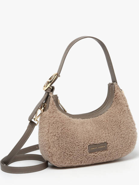 Sac Porté épaule Sherpa David jones Marron sherpa CM7668 vue secondaire 1