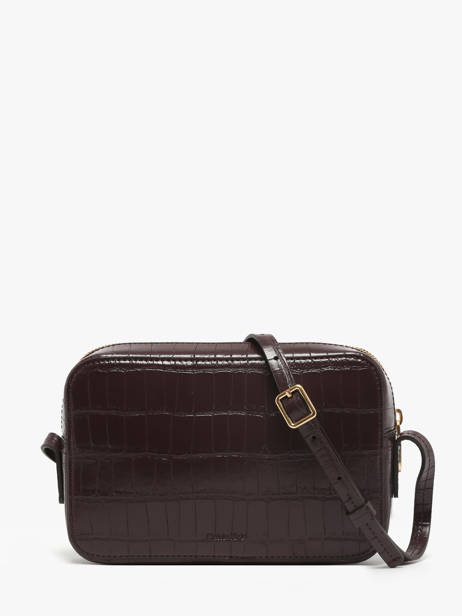 Shoulder Bag Croc Embossed Mono Calvin klein jeans Brown croc embossed mono 4F3285G other view 4