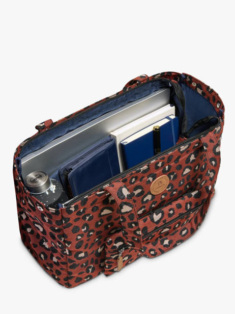 A4 Size Shoulder Bag Adventurer Recycled Polyester Cabaia Brown adventurer TOTEBAGL other view 2