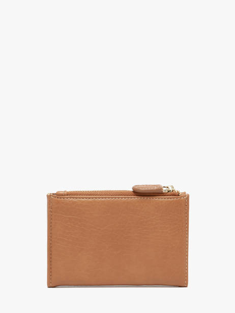 Wallet Lulu castagnette Brown zip CAPOR036 other view 2