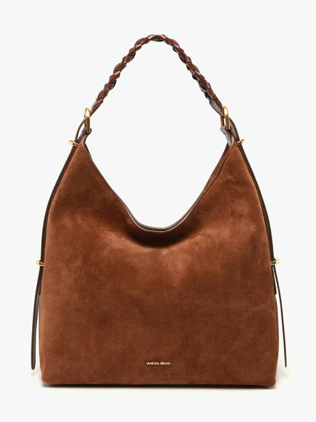 Large Suede Jess Hobo Bag Vanessa bruno Brown jess 29V40917