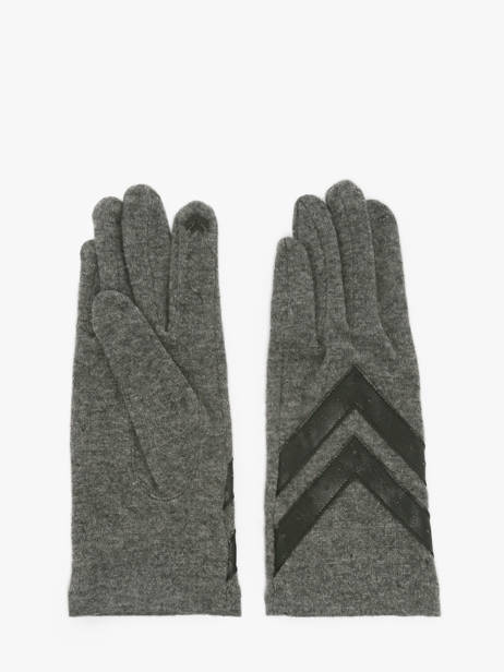 Gloves Isotoner Gray women gloves 85229