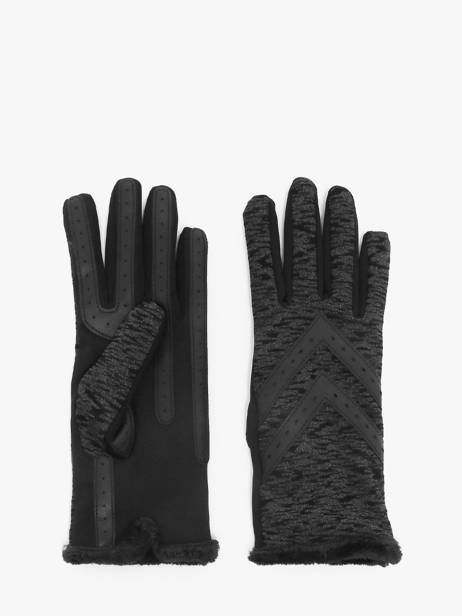 Gloves Isotoner Black women gloves 85304
