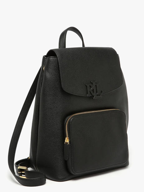 Leather Cameryn Backpack Lauren ralph lauren Black cameryn 31969355 other view 2