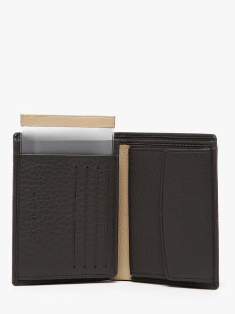 Wallet Leather Yves renard Brown bicolor 24419 other view 1